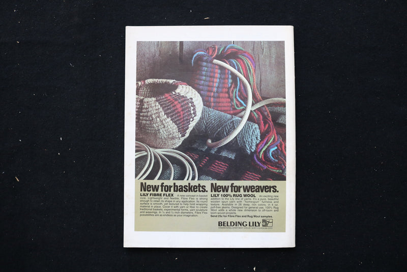 1977 SPRING SHUTTLE SPINDLE & DYEPOT MAGAZINE - EILEEN JUICO COVER - SP 4191L