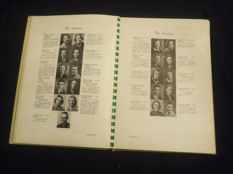 1939 THE DEL-HI DELTA HIGH SCHOOL YEARBOOK - DELTA, OHIO - YB 2749