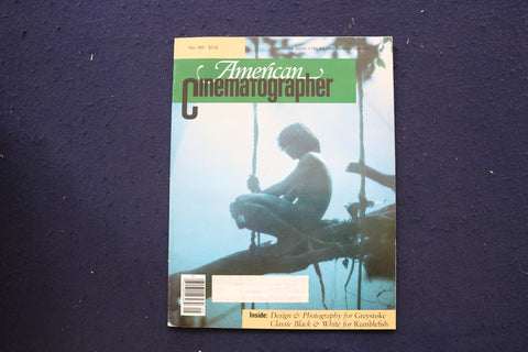 1984 MAY AMERICAN CINEMATOGRAPHER MAGAZINE - ERIC LANGLOIS COVER - E 17715