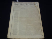 1850 SEPTEMBER 14 BOSTON MUSEUM NEWSPAPER - JENNY LIND - GIRAFFE - NP 9054