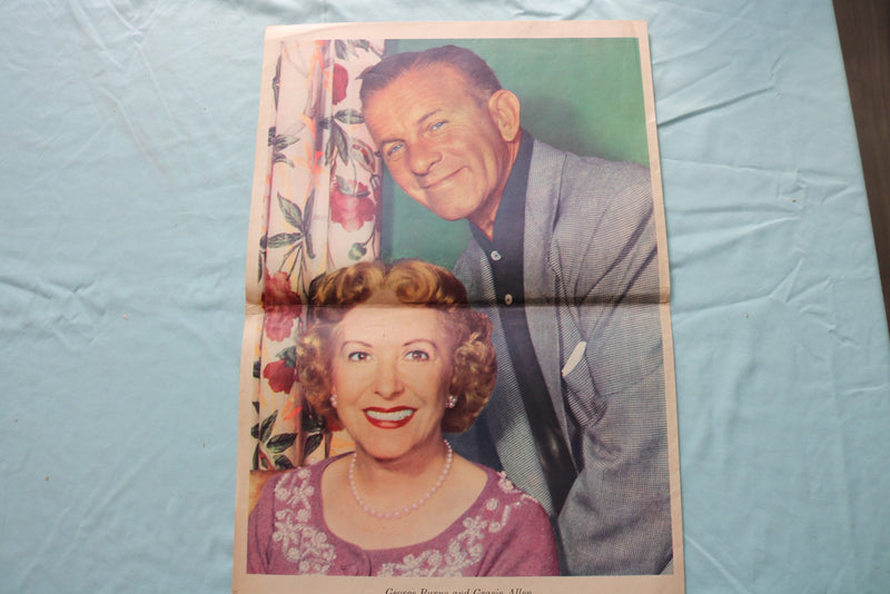 1950'S PHILADELPHIA INQUIRER COLORAMA SECTIONS - MOVIE STARS -LOT OF 18- NP 9232