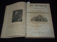 1838-1839 THE CULTIVATOR MAGAZINE BOUND VOLUME NO. 5 - KD 3351M