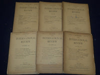 1879-1880 THE INTERNATIONAL REVIEW MAGAZINE LOT OF 21 - GREAT ARTICLES - O 1101