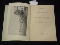 1894 COLBY ACADEMY CATALOGUE - NEW HAMPSHIRE - K 2711