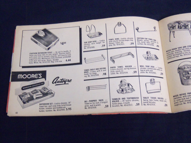 1955 FALL MOORE'S BUSY STORES EVERYWHERE CATALOG - LANCASTER - J 8565