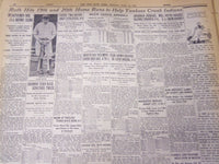 1932 JUNE 13 NEW YORK TIMES - RUTH HITS 19TH AND 20TH HOME RUNS - NT 4832