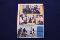 1953 MAY 15 CINEMONDE MAGAZINE - ELIZABETH TAYLOR - FRENCH COVER - E 23964
