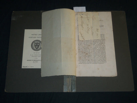 1862 M. DES CLOIZEAUX OBSERVATIONS - FRENCH - PROPROETES OPTIQUES - J 5169