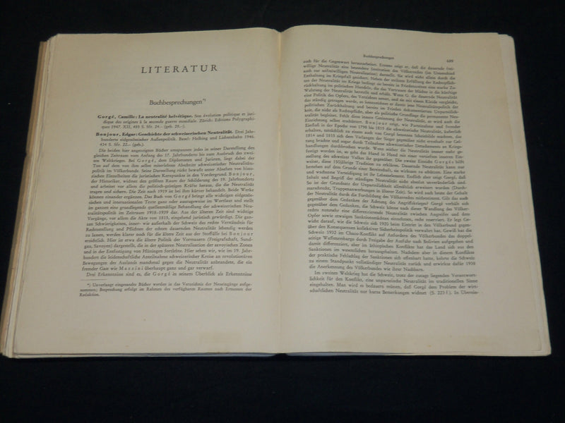 1951-1958 MAX PLANCK INSTITUT ZEITSCHRIFT GERMAN MAGAZINE LOT OF 5 - WR 106I