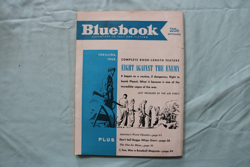 1953 SEPTEMBER BLUEBOOK MAGAZINE - HAPPY FELTON - K 3267