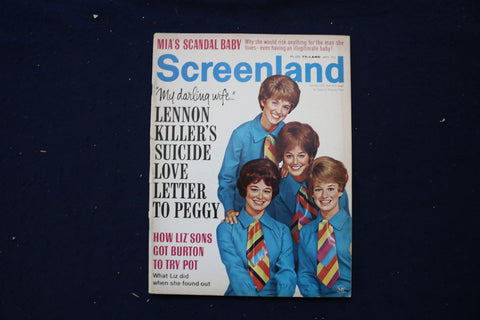 1970 JANUARY SCREENLAND MAGAZINE - LENNON SISTERS COVER - E 18580