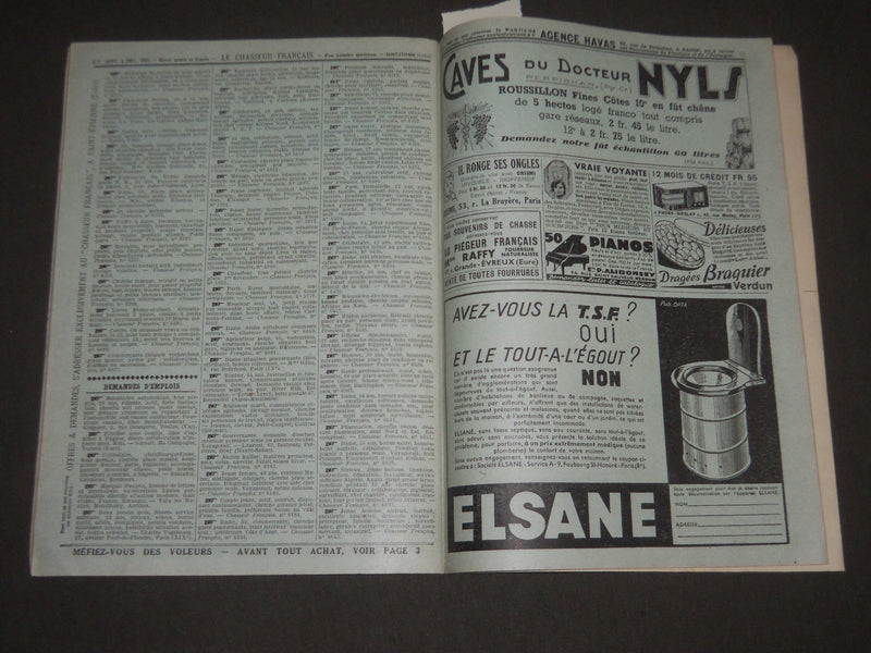1937 SEPTEMBER-DECEMBER LE CHASSEUR FRANCAIS MAGAZINE - FRENCH - J 2526