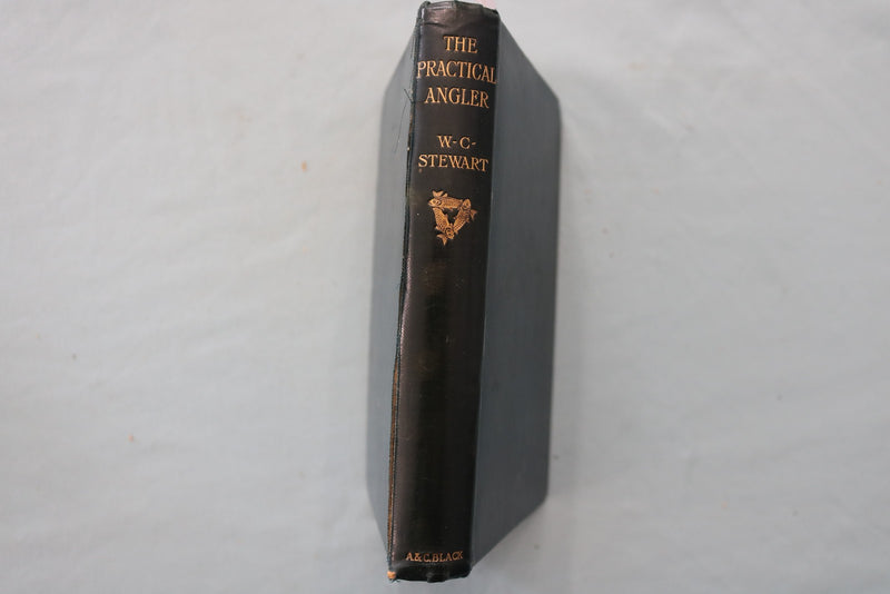 1905 THE PRACTICAL ANGLER HARDCOVER BOOK BY W.C. STEWART - KD 9700