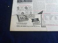 1956 AUGUST HIT PARADER MAGAZINE - THE ROVER BOYS COVER - ST 4628X