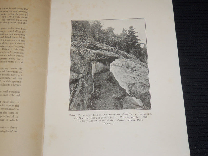 1919 THE GEOLOGY OF MOUNT DESERT ISLAND BULLETIN BY F. BASCOM - K 538