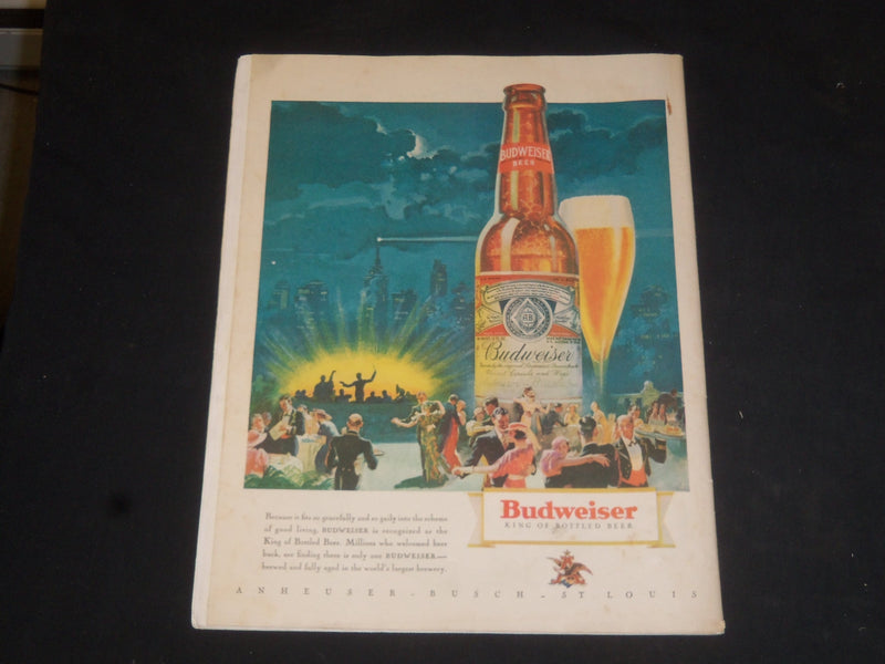 1933 AUG 12 COLLIER'S MAGAZINE - GREAT ILLUSTRATIONS, ARTICLES & ADS - SP 8225