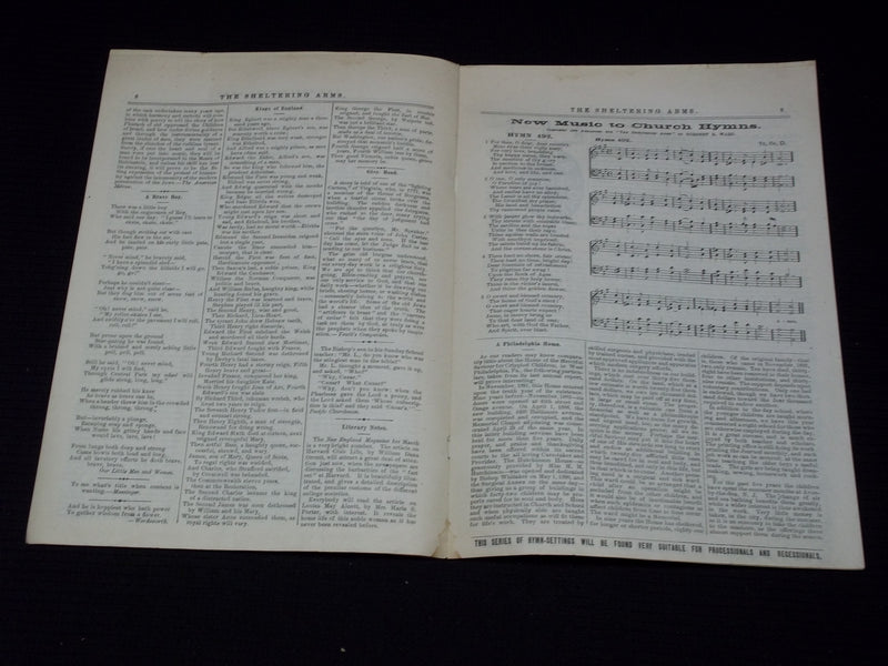1892 THE SHELTERING ARMS MAGAZINE LOT OF 24 DIFFERENT ISSUES - O 2593D