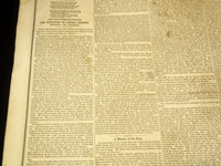 1851 FEB 8 BOSTON MUSEUM NEWSPAPER - THOMAS BUCHANAN READ - TENNYSON - NP 9034