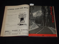 1939 JAN-DEC THE MOTOR LAND MAGAZINE BOUND VOLUME - TREASURE ISLAND - KD 704P