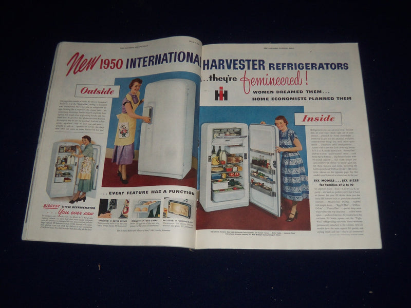 1950 MARCH 11 THE SATURDAY EVENING POST MAGAZINE - ILLUSTRATED COVER - SP 5575