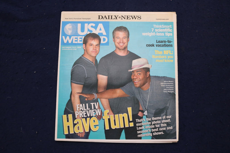 2008 SEP 19-21 USA WEEKEND MAGAZINE - FALL TV PREVIEW COVER - E 18327