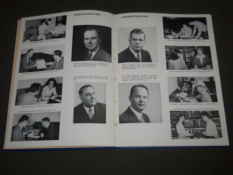 1949-1950 THE SHIELD WALTER HERVEY JUNIOR COLLEGE YEARBOOK - NEW YORK - YB 1145