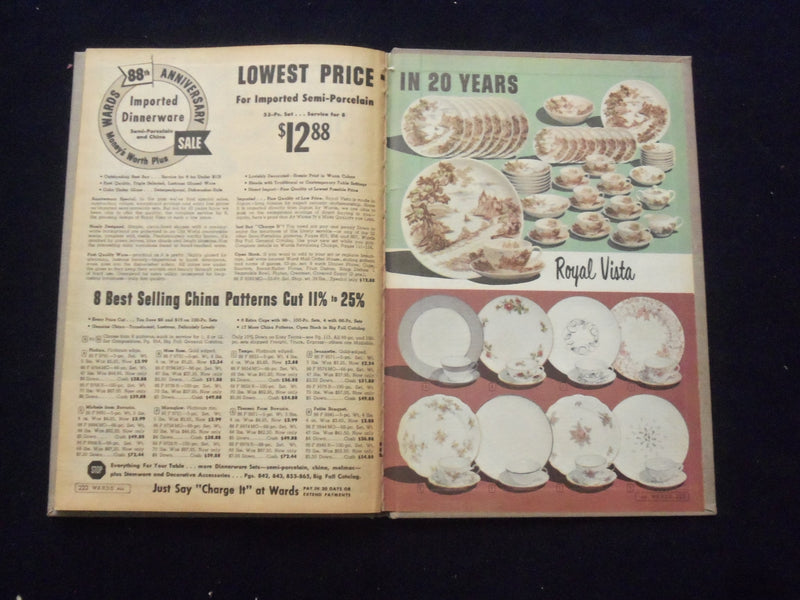 1960 MONTGOMERY WARD 88TH ANNIV. SALE CATALOG-HARDCOVER- KANSAS CITY,MO - J 8494