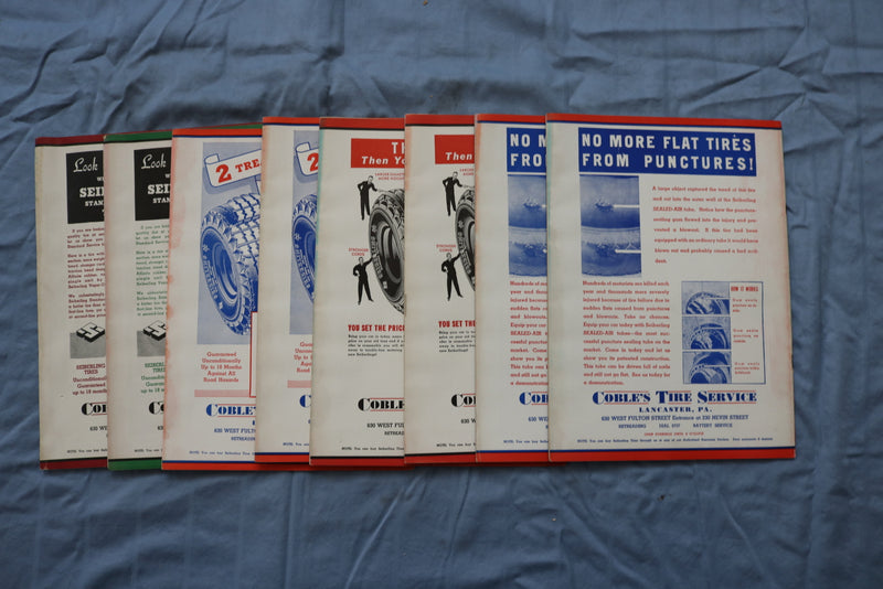 1938 LANCASTER MOTORIST MAGAZINE - LOT OF 8 - O 3734
