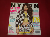 2013 FEBRUARY NYLON MAGAZINE - SELENA GOMEZ COVER - FASHION - RC 1341