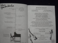 1994-1995 COPPELIA PROGRAM - BOSTON BALLET - SIGNED PROGRAM - J 9725