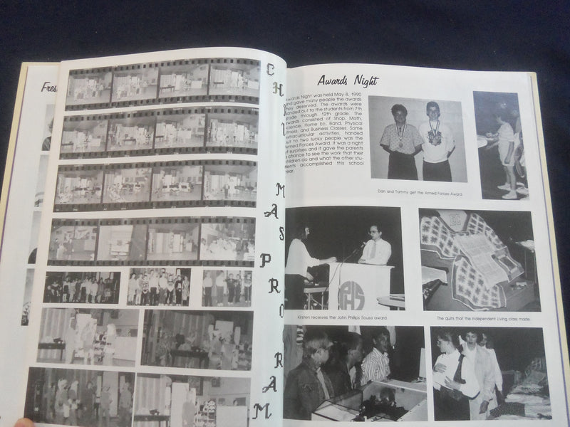 1990 PIRATEER PETERSBURG HIGH SCHOOL YEARBOOK - PETERSBURG, NEBRASKA - YB 2840