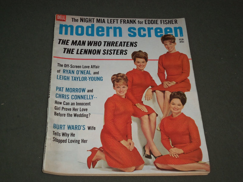 1967 FEBRUARY MODERN SCREEN MAGAZINE - LENNON SISTERS - SP 2776