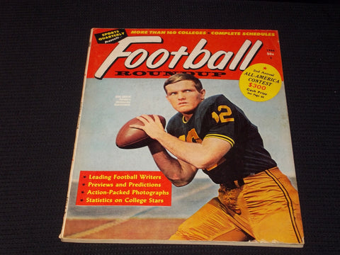 1966 FOOTBALL ROUNDUP MAGAZINE - BOB GRIESE - E 7878