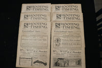 1899 SHOOTING AND FISHING MAGAZINE - LOT OF 41 - O 3698