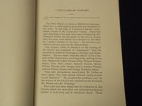 1892 FIRST CHURCH OF CHRIST MANUAL - MIDDLETOWN, CONNECTICUT - K 2061