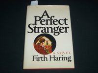 1973 A PERFECT STRANGER BOOK SIGNED BY FIRTH HARING - FIRST PRINTING - KD 5531