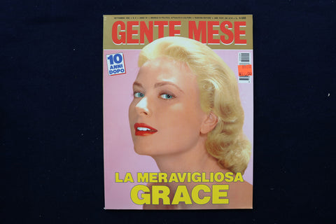 1992 SEPTEMBER GENTE MESE MAGAZINE - GRACE KELLY COVER - E 12091