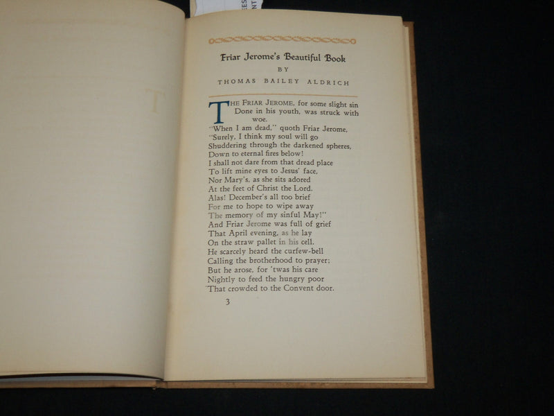 1935 THREE LEGENDS OF THE MIDDLE AGES HARDCOVER BOOK - ANATOLE FRANCE - KD 6482