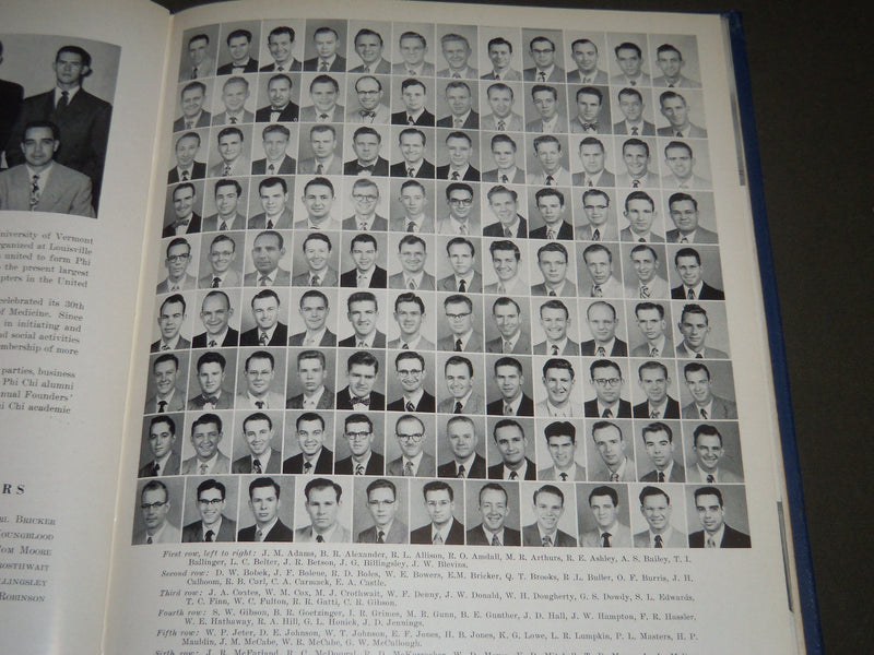 1953 SOONER MEDIC UNIVERSITY OF OKLAHOMA YEARBOOK - NICE PHOTOS - YB 1239