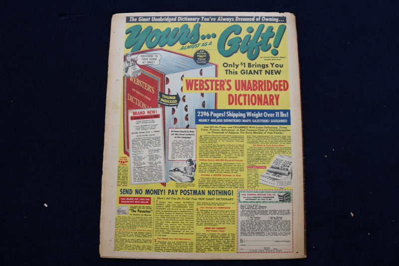 1950 JUNE 18 NY MIRROR MAGAZINE - JANE GREER COVER - E 22482