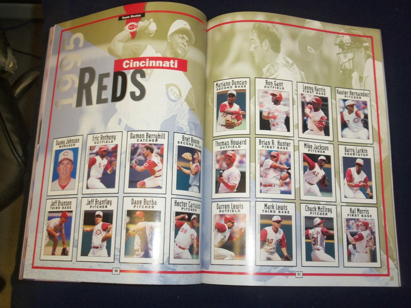 1995 NL LEAGUE CHAMPIONSHIP PROGRAM-CINCINNATI VS. ATLANTA - LOT OF 2 - B 6480
