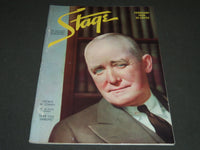 1936 FEBRUARY THE STAGE MAGAZINE - GEORGE M. COHAN - GREAT PHOTOS & ADS - ST 60