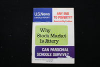1971 JULY 12 U.S. NEWS & WORLD REPORT MAGAZINE - POVERTY? COVER - E 10896