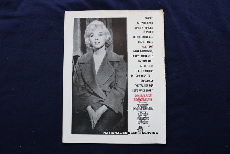 1960 SEPTEMBER 5 BOXOFFICE MAGAZINE - BRONXVILLE THEATRE COVER - E 18788