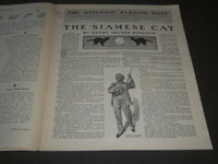 1907 JANUARY 5 THE SATURDAY EVENING POST MAGAZINE - ILLUSTRATED COVER- SP 996