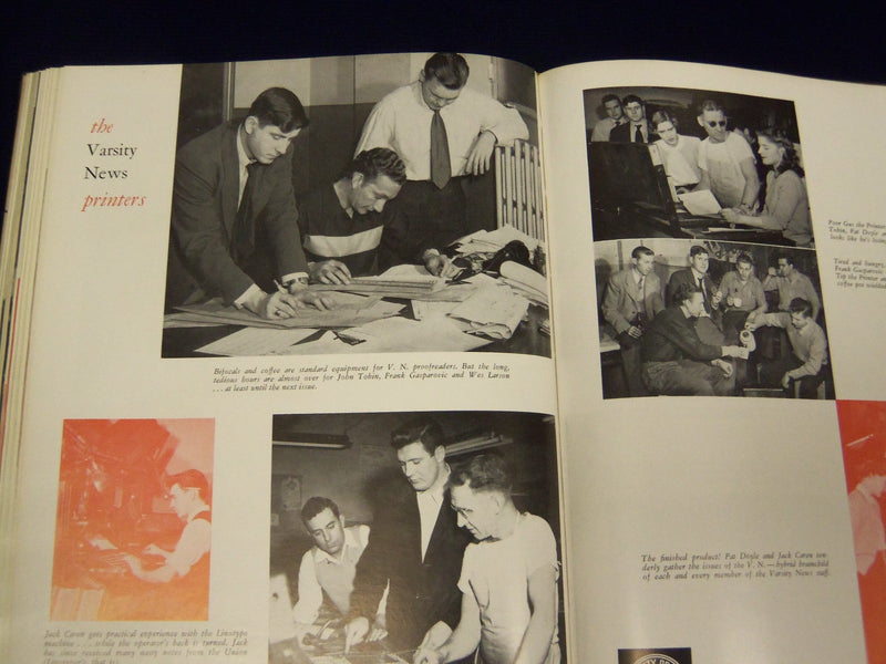 1950 TOWER UNIVERSITY OF DETROIT YEARBOOK - MICHIGAN - GREAT PHOTOS - YB 795