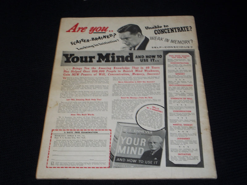 1939 APRIL 4 PIC MAGAZINE - THE UGLY DUCKLING NICE FRONT COVER - E 2582
