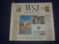 2021 JAN 2-3 THE WALL STREET JOURNAL- SENATORS OVERRIDE TRUMP'S DEFENSE ACT VETO