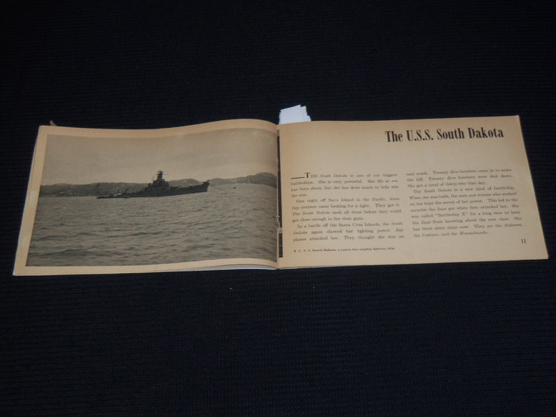 1944 JANUARY FIGHTING SHIPS AND FIGHTING MEN BOOK - NAVPERS 16104 - K 168