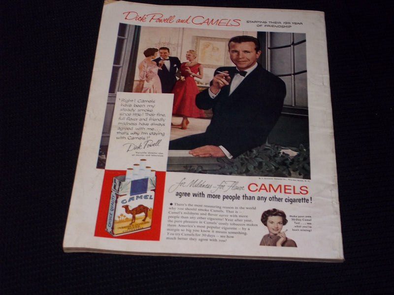 1954 OCTOBER MODERN SCREEN MAGAZINE - LIZ TAYLOR FRONT COVER - E 14550